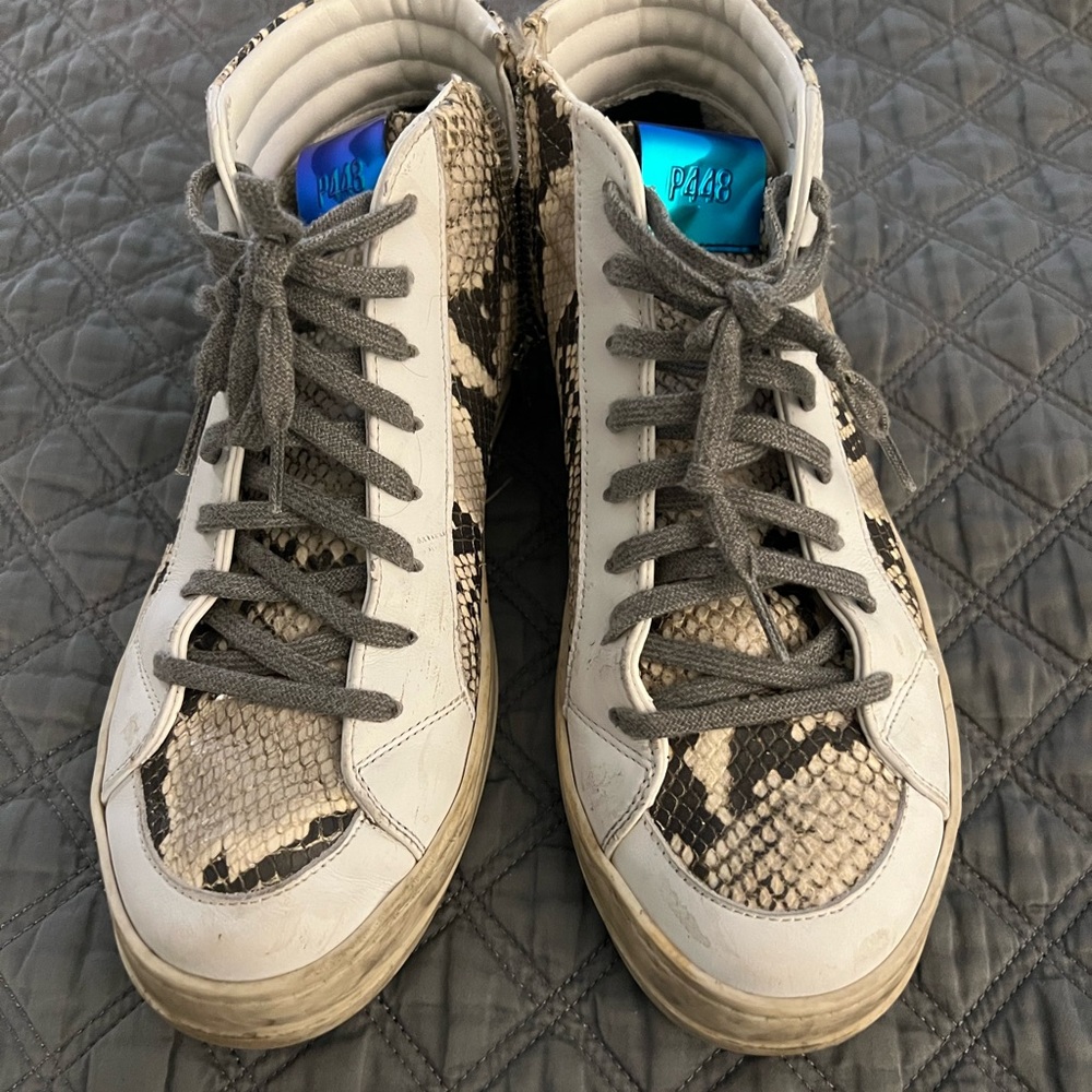 Snakeskin P448 Sneakers